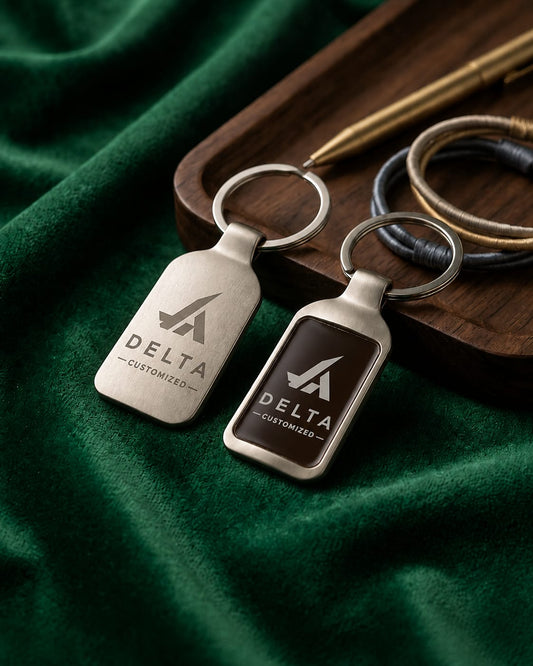 Cusmtized Sleek Marking Keychain