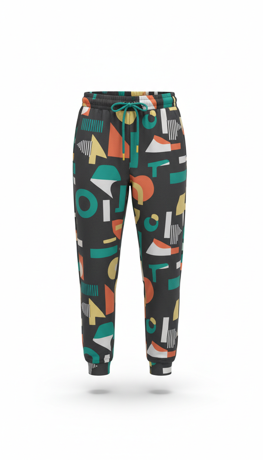 Statement joggers in deep graphite