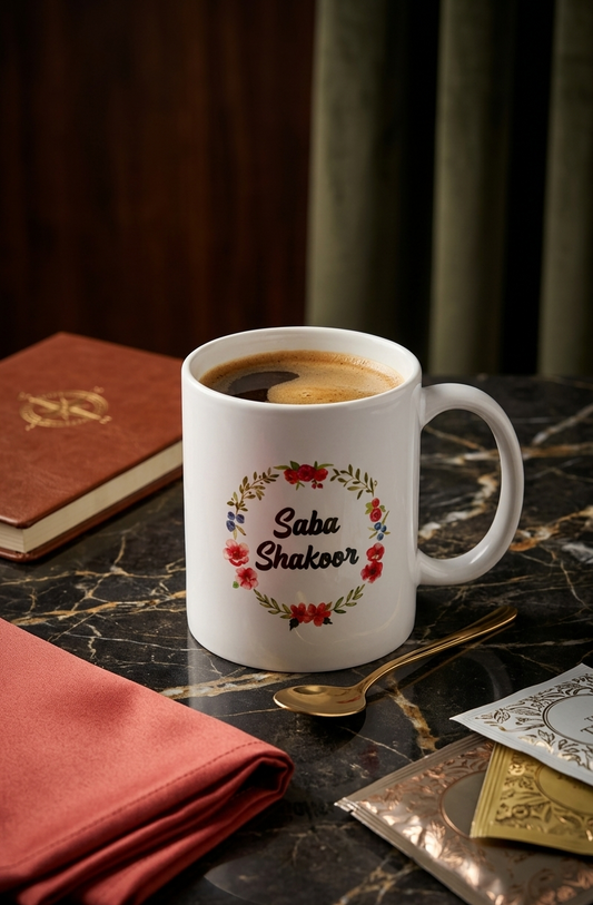 Customized White Mug