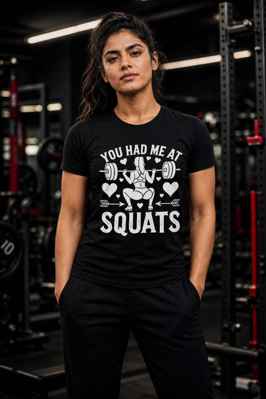 Gym wear printed T-shirt