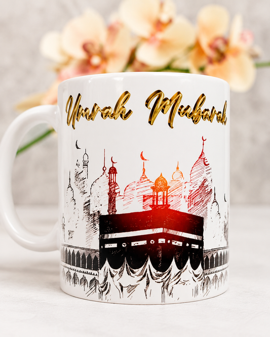 Premium Umrah Mubarak Mug